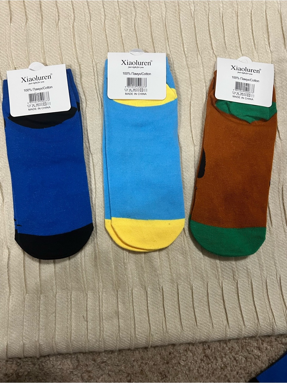Cartoon Character Socks Mickey Donald Goofy Inspired Fashion Socks Bundle NWT - Picture 2 of 5